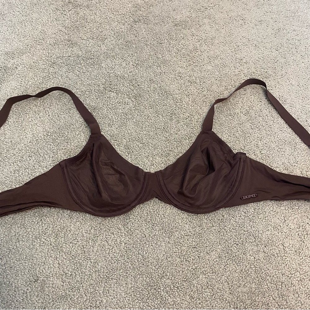 SKIMS Women's Brown Underwire Bra